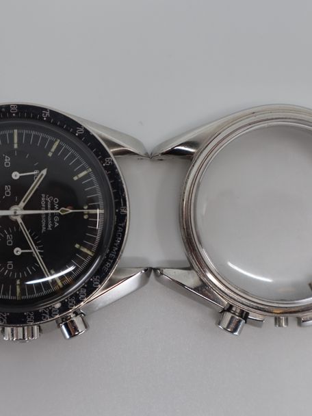 Omega SOLD-Omega Speedmaster 145.012-67 delivered in Switzerland Omega box and Extract of the Archive