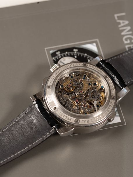 A. Lange & Söhne Double Split Ref. 404.035 – Platinum – 2004 – Full Set