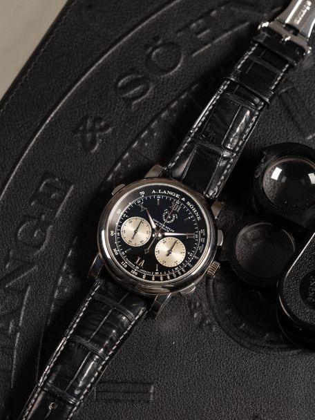 A. Lange & Söhne Double Split Ref. 404.035 – Platinum – 2004 – Full Set