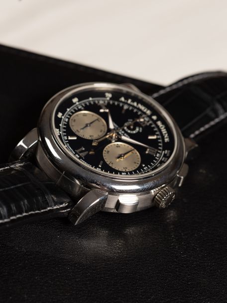 A. Lange & Söhne Double Split Ref. 404.035 – Platinum – 2004 – Full Set