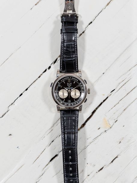 A. Lange & Söhne Double Split Ref. 404.035 – Platinum – 2004 – Full Set