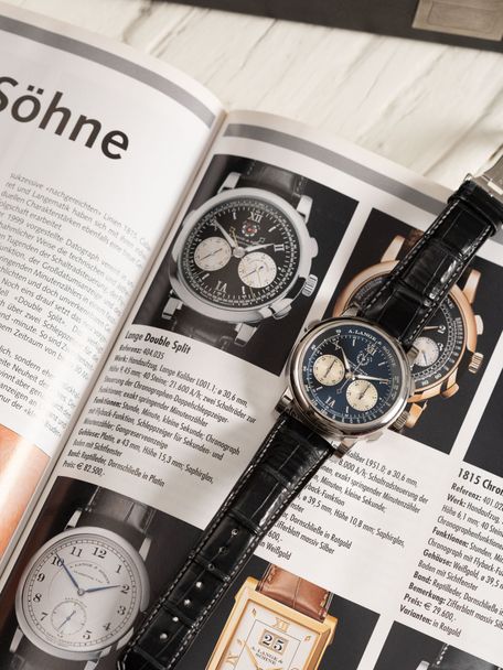 A. Lange & Söhne Double Split Ref. 404.035 – Platinum – 2004 – Full Set