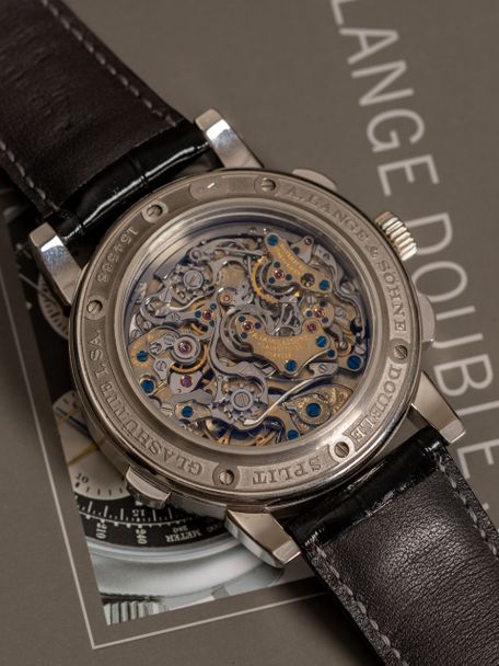 A. Lange & Söhne Double Split Ref. 404.035 – Platinum – 2004 – Full Set