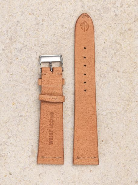 WRIST ICONS Amaretto brown vintage watch strap