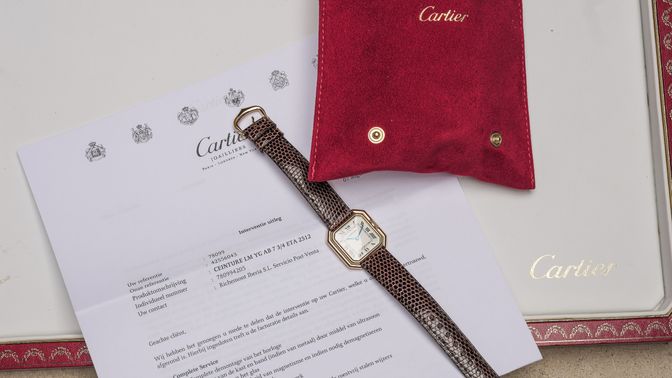 Cartier SOLD-Cartier Ceinture Louis Cartier or Jaune Grand Modèle
