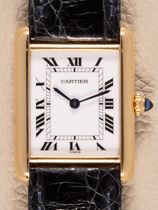 Cartier SOLD-Cartier Tank Louis Grande Modele Or Jaune 78086