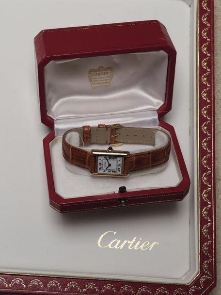 Cartier Cartier Tank Louis Petit Modele Or Jaune small yellow Gold