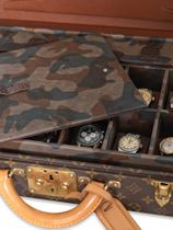 Custom Louis Vuitton monogram watch President briefcase - WRIST ICONS