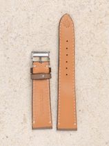 WRIST ICONS Étoupe Elegant watch strap with two tone keepers