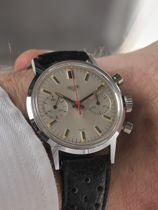 Heuer SOLD-Heuer pre Carrera reference 73321S  new old stock condition