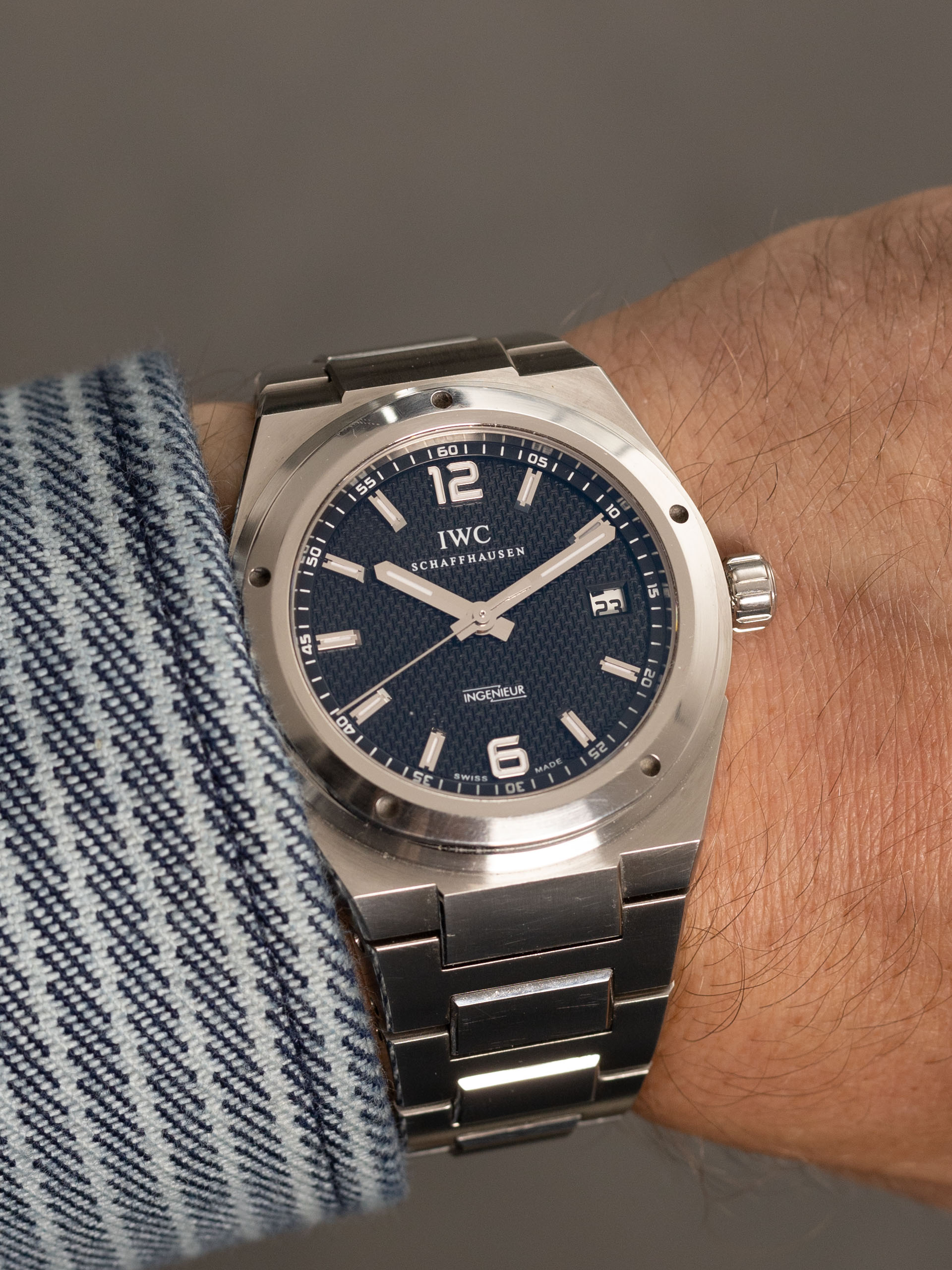【＊新品未使用】IWC INGENIEURジャンルソーベルト IWCの記事：ジャン・ルソー - カスタマイズできるウォッチ