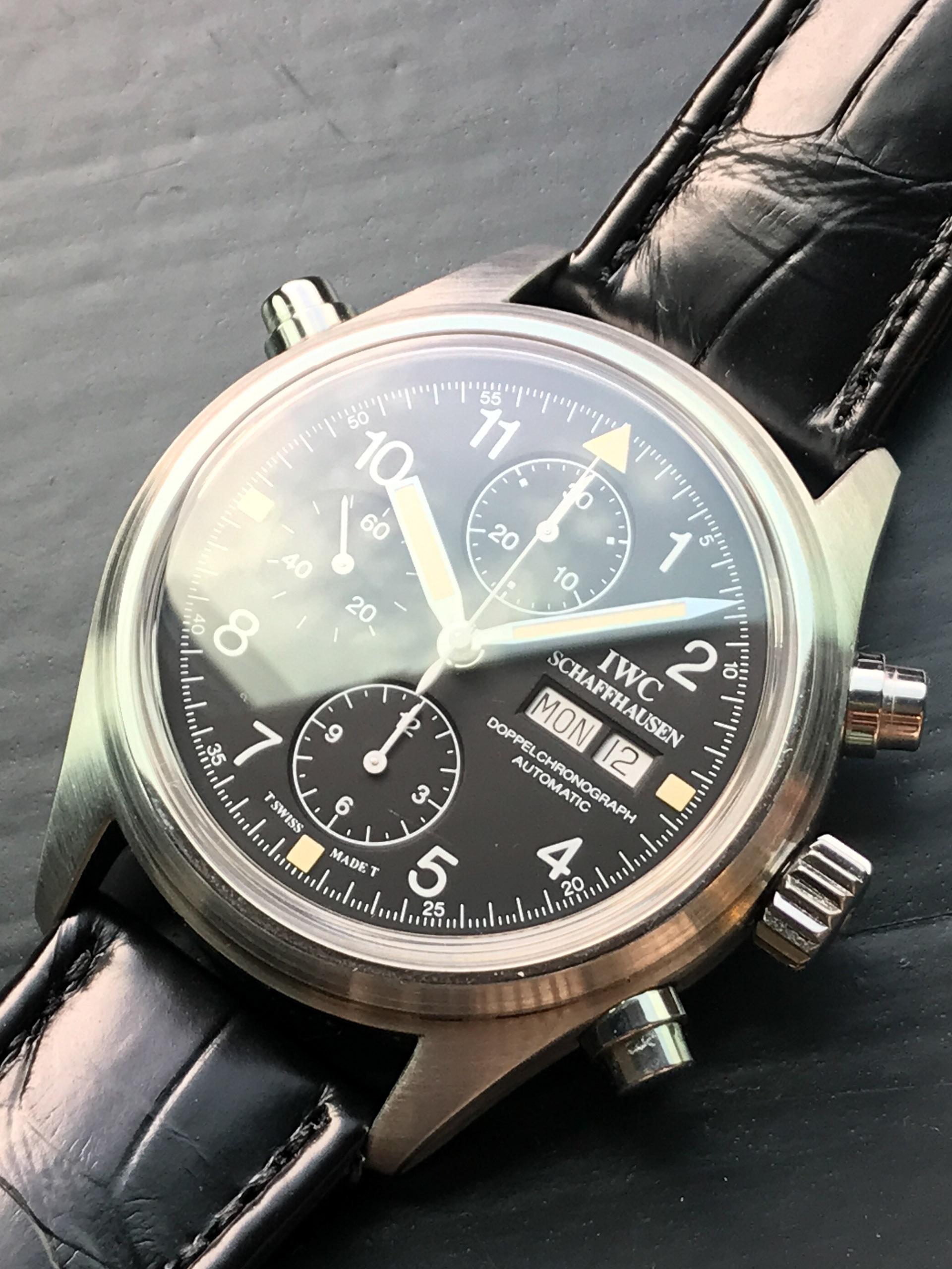 Iwc doppelchronograph online