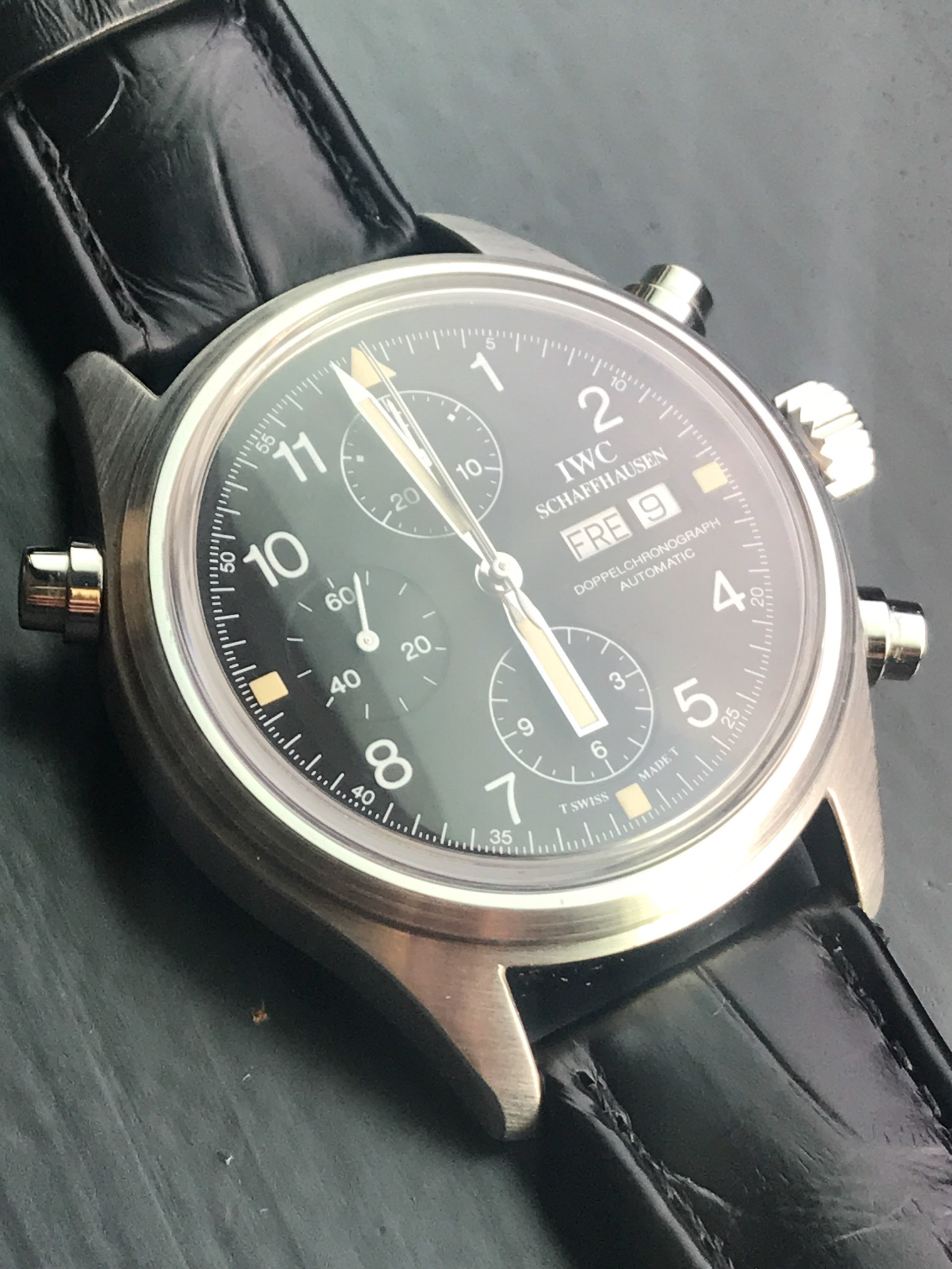 IWC 3711 Doppelchronograph full set WRIST ICONS