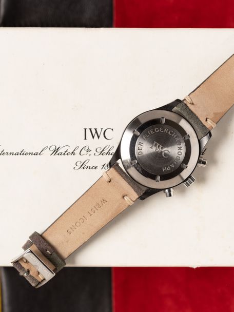 IWC IWC 3705 Ceramic Flieger Chronograph original tritium Full Set