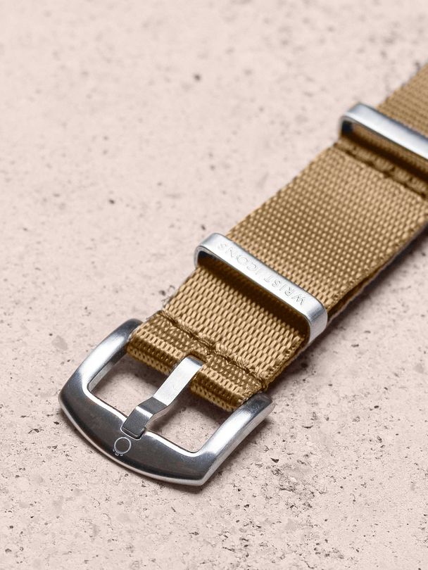 Khaki premium seatbelt nato - WRIST ICONS