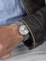 WRIST ICONS Nardo grey suede watch strap