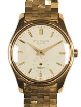 Patek Philippe Patek Philippe Calatrava Ref. 2526 – Serpico y Laino Triple Signed – 18K Yellow Gold (1958)