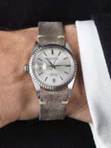 WRIST ICONS Patina grey vintage watch strap
