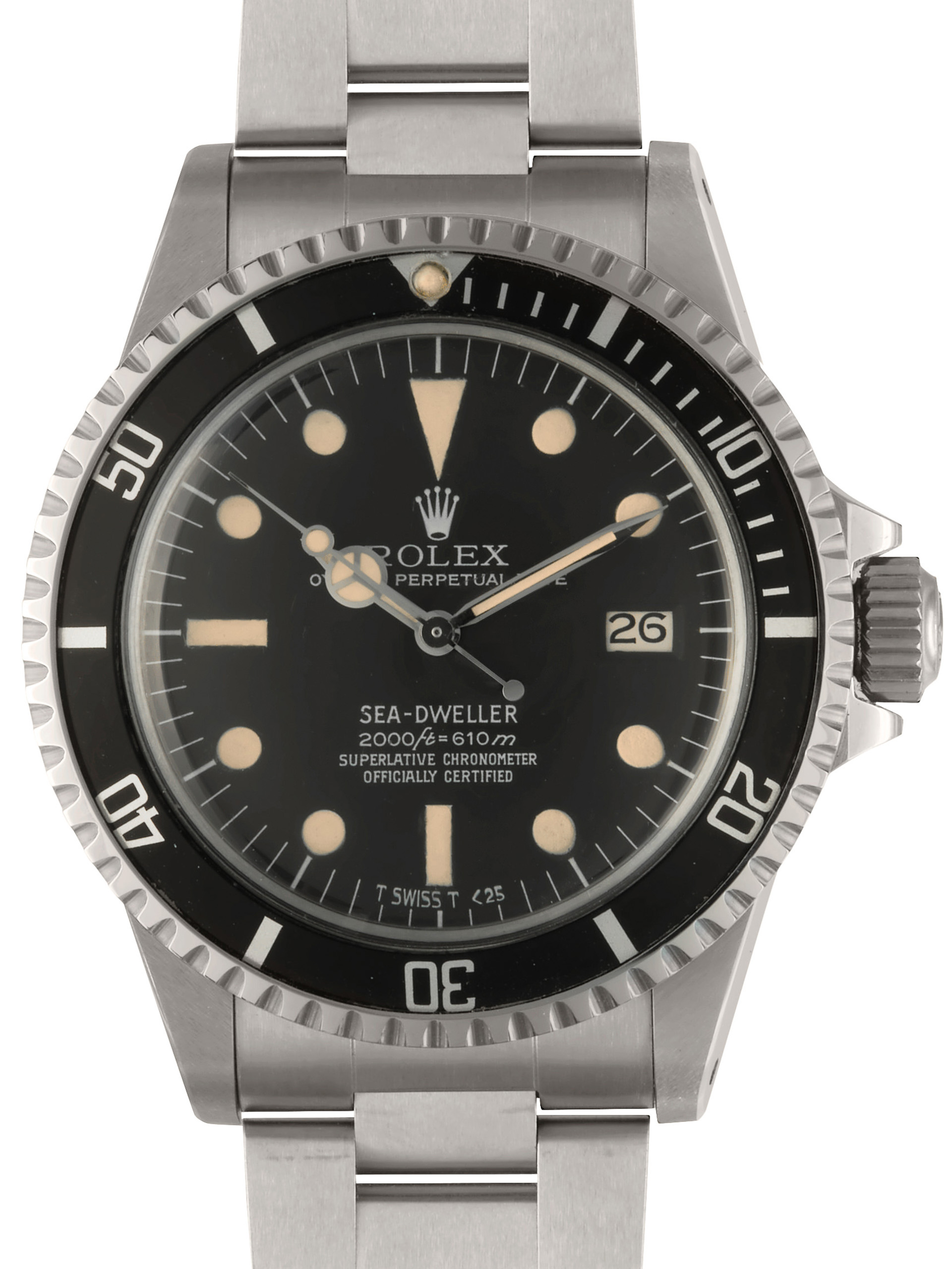 rolex sea dweller 1965