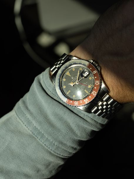Rolex Rolex  GMT Master 1675 matte long E dial 1967/8