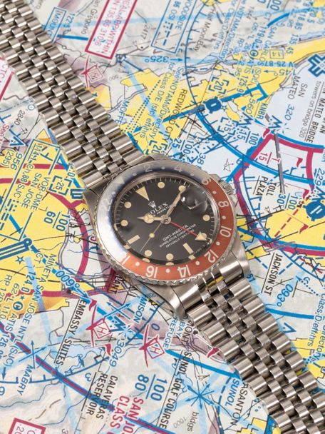 Rolex Rolex  GMT Master 1675 matte long E dial 1967/8