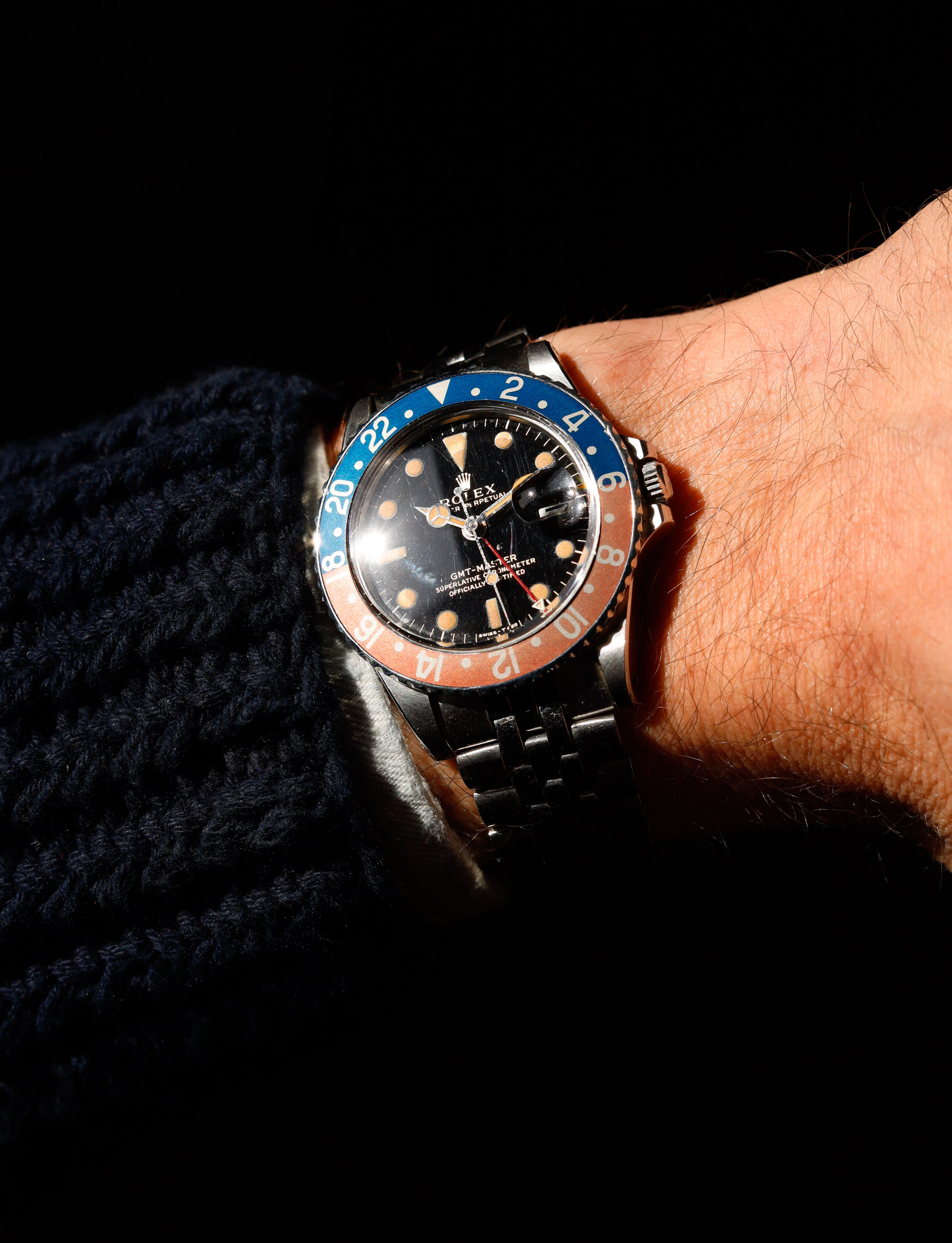 Rolex gmt master hot sale ii pepsi on wrist