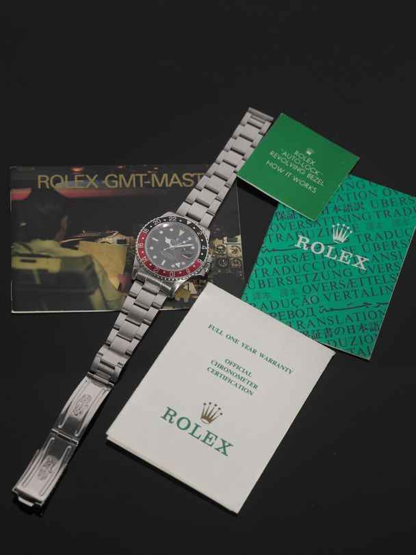 Rolex Gmt Master Ii 16760 Fat Lady Full Set Wrist Icons