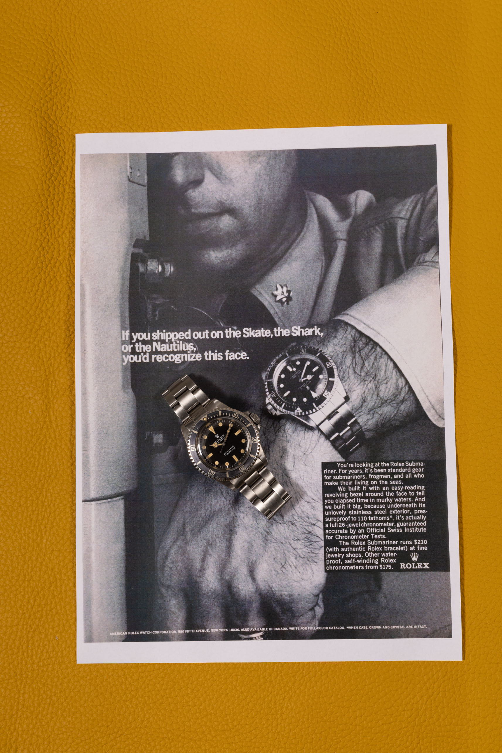 S*f様 ROLEX SUBMARINER 付属品一式 Rolex Submariner reference 5513 from 1967 with a meters first dial