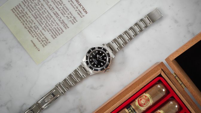 Rolex SOLD-Rolex Oyster Perpetual Seadweller 16600 box and papers