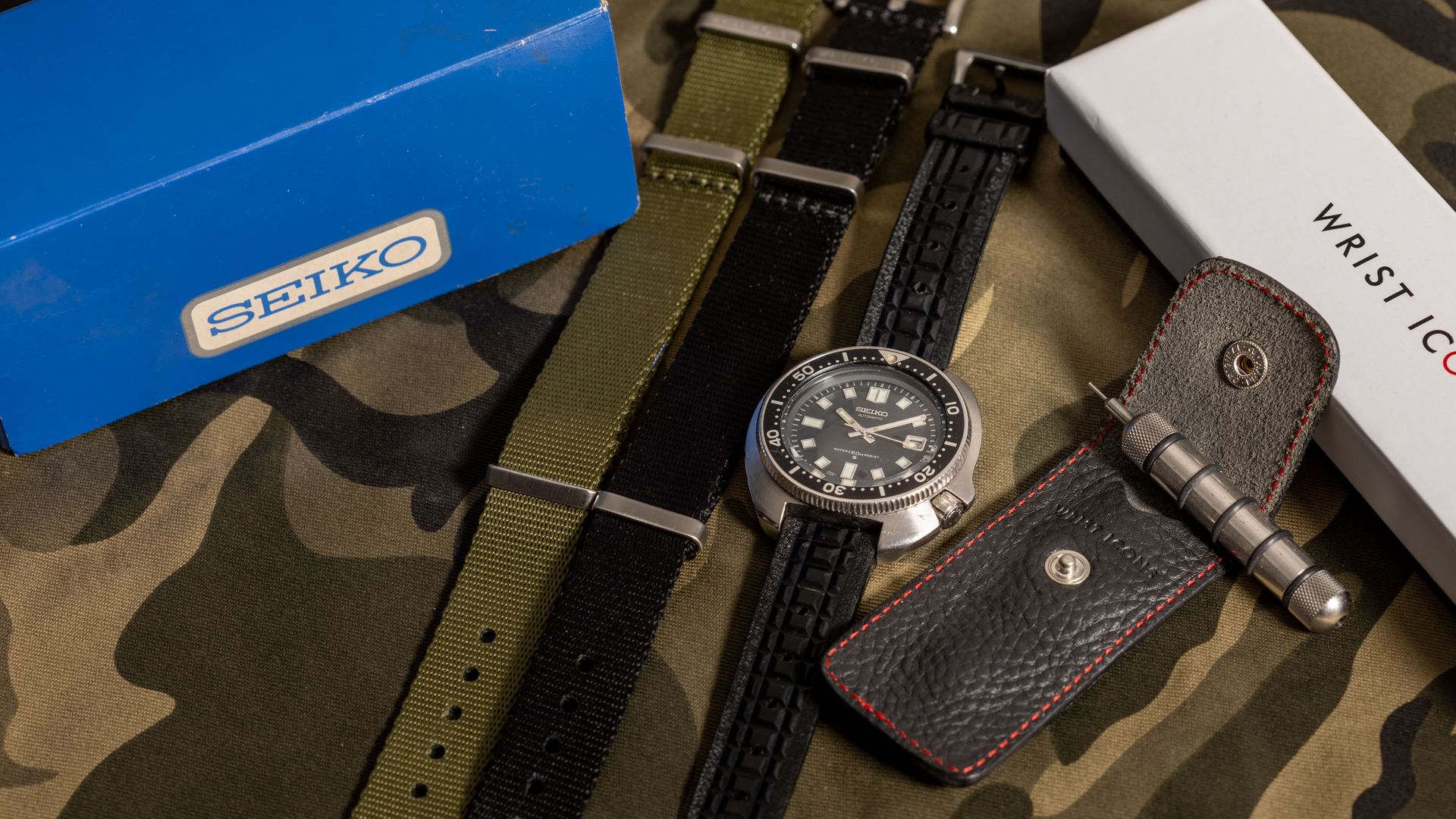 Seiko Captain Willard 61058110 original strap and box WRIST ICONS