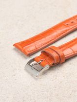 WRIST ICONS TOTAL FOOTBALL orange  Alligator watch strap