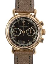 Vacheron Constantin Vacheron Constantin Les Historiques Chronograph 47101 – Black Guilloché Dial – Full Set