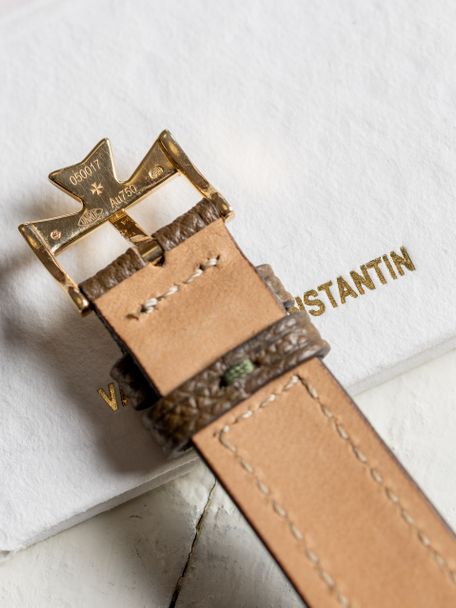 Vacheron Constantin Vacheron Constantin Les Historiques Chronograph 47101 – Black Guilloché Dial – Full Set