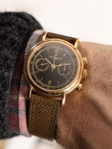 Vacheron Constantin Vacheron Constantin Les Historiques Chronograph 47101 – Black Guilloché Dial – Full Set