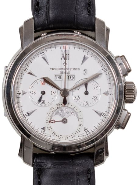 Vacheron Constantin Malte Perpetual Calendar Chronograph Ref. 47112/000P-8915 – Platinum – Full Set