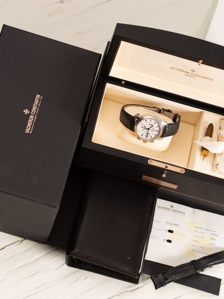 Vacheron Constantin Malte Perpetual Calendar Chronograph Ref. 47112/000P-8915 – Platinum – Full Set