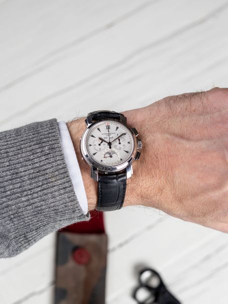 Vacheron Constantin Malte Perpetual Calendar Chronograph Ref. 47112/000P-8915 – Platinum – Full Set