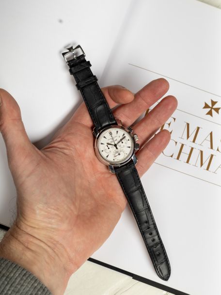 Vacheron Constantin Malte Perpetual Calendar Chronograph Ref. 47112/000P-8915 – Platinum – Full Set