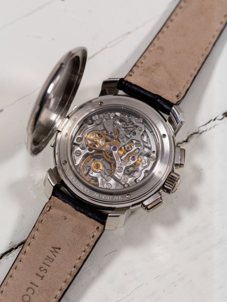 Vacheron Constantin Malte Perpetual Calendar Chronograph Ref. 47112/000P-8915 – Platinum – Full Set