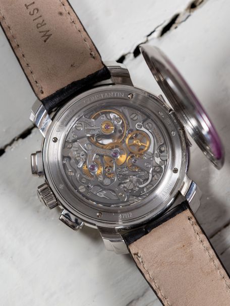 Vacheron Constantin Malte Perpetual Calendar Chronograph Ref. 47112/000P-8915 – Platinum – Full Set