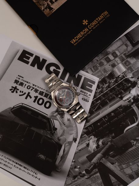 Vacheron Constantin Vacheron Constantin Overseas  chronograph 49150 Engine Magazine